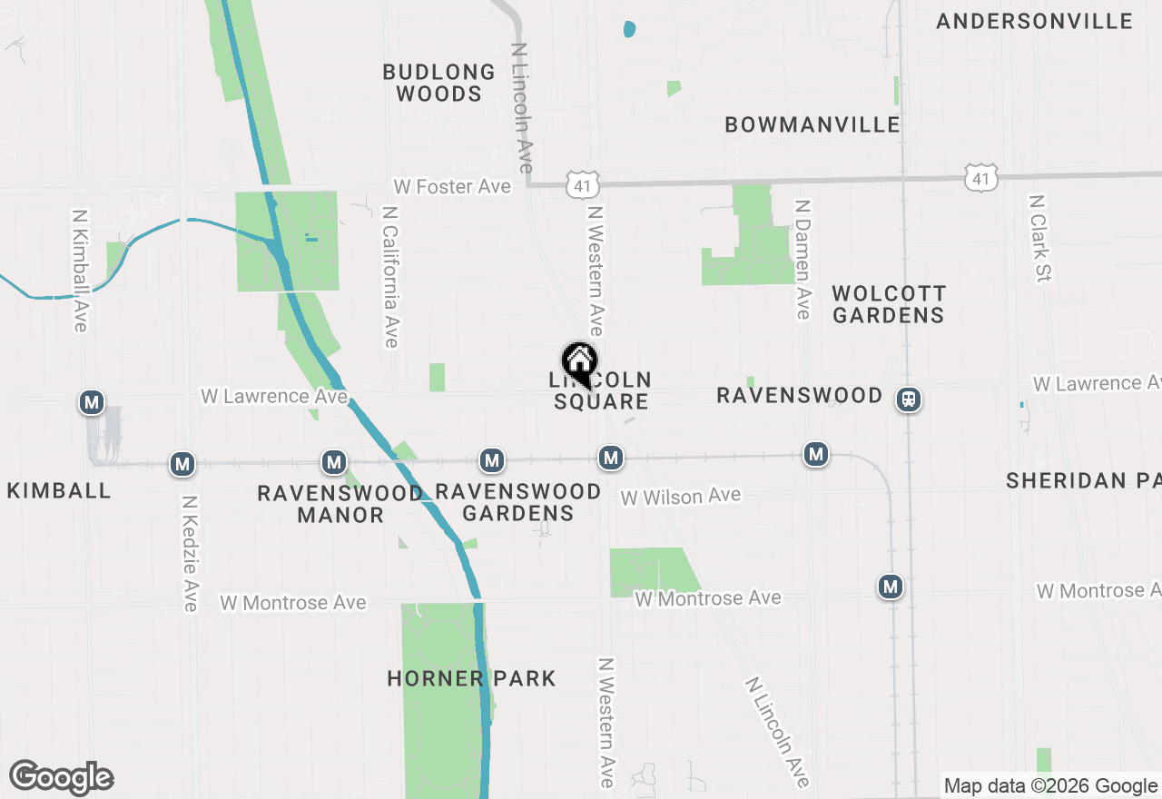 Map of 4751 N Artesian Avenue #204, Chicago, IL 60625