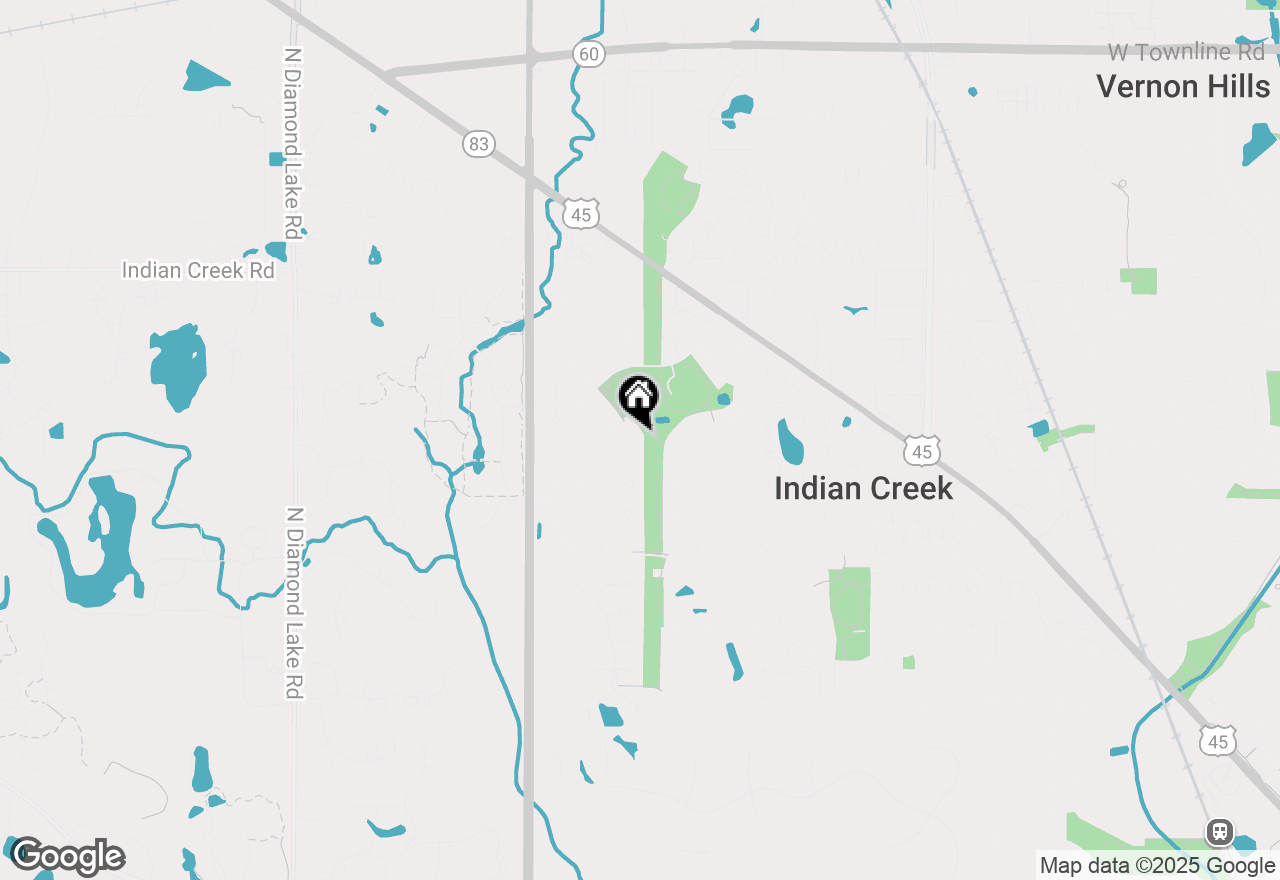 Map of 91 Southfield Drive, Vernon Hills, IL 60061