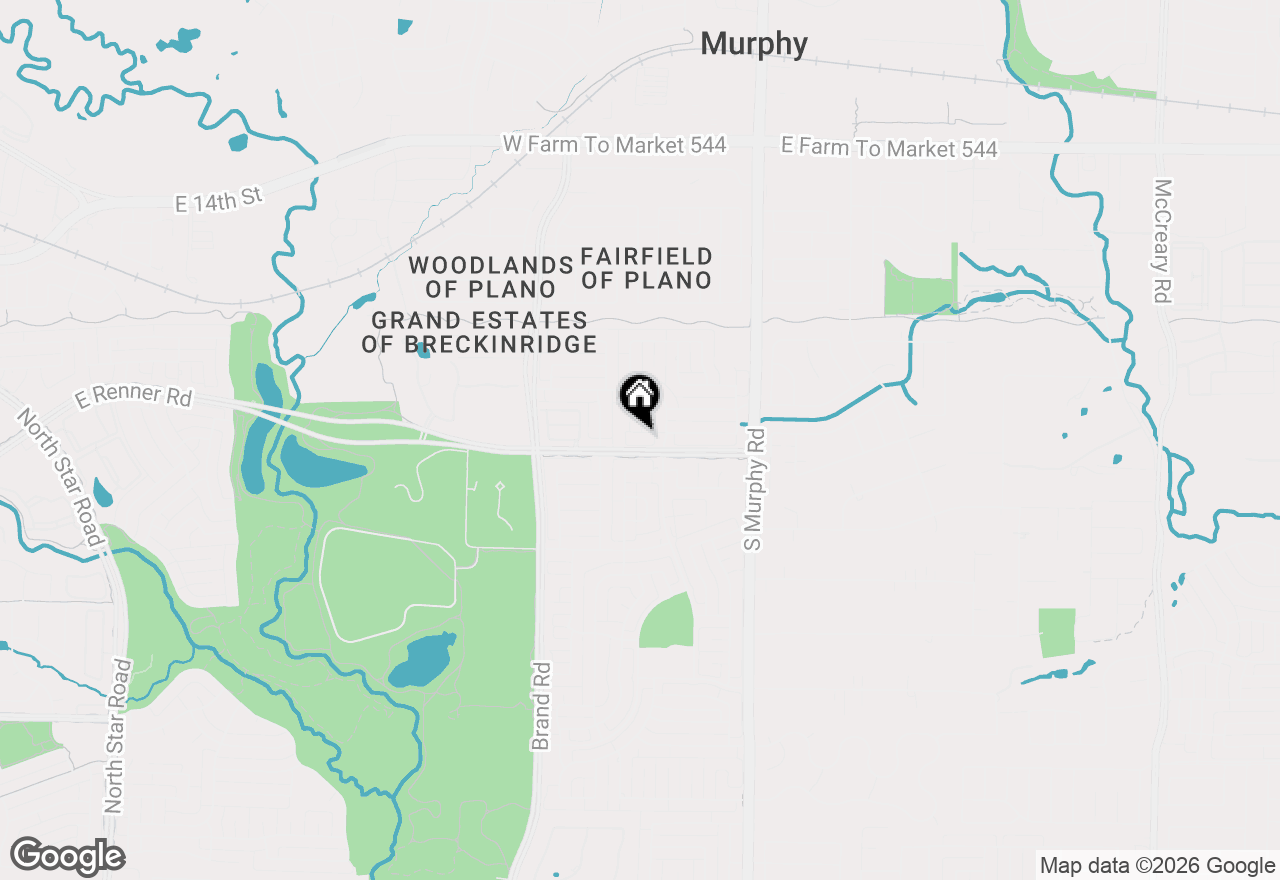 Map of 5608 Manchester Drive, Richardson, TX 75082