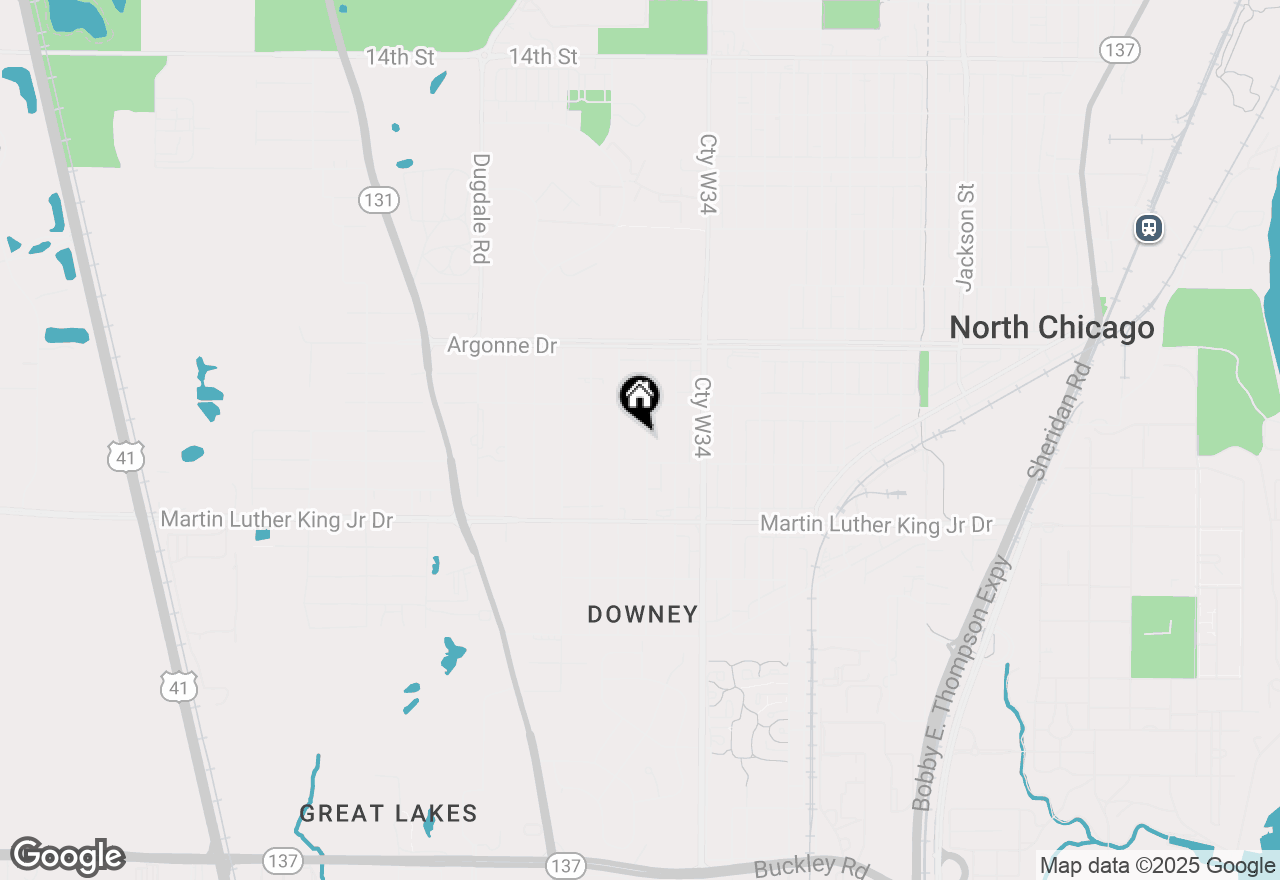 Map of 2030 Wright Avenue, North Chicago, IL 60064