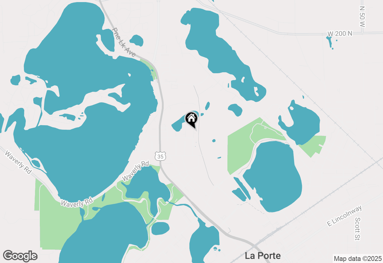 Map of 614 Fremont Street, La Porte, IN 46350