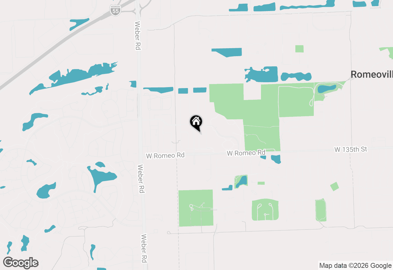 Map of 456 N Kelly Court, Romeoville, IL 60446