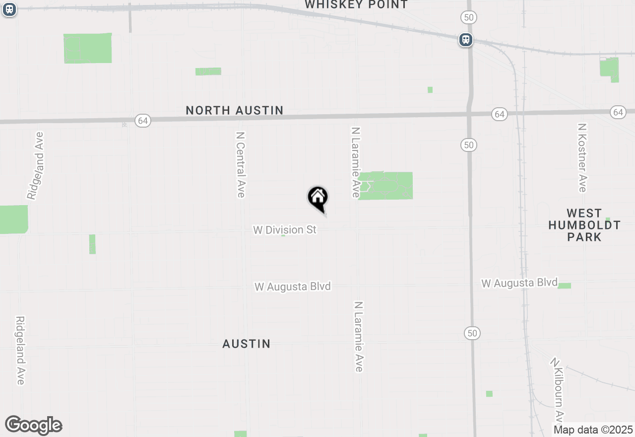 Map of 5321 W Crystal Street, Chicago, IL 60651