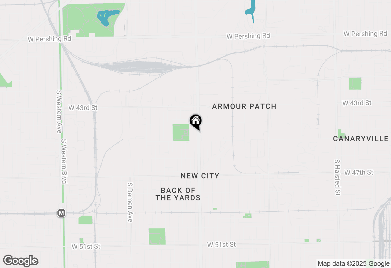 Map of 4432 S Ashland Avenue #40, Chicago, IL 60609