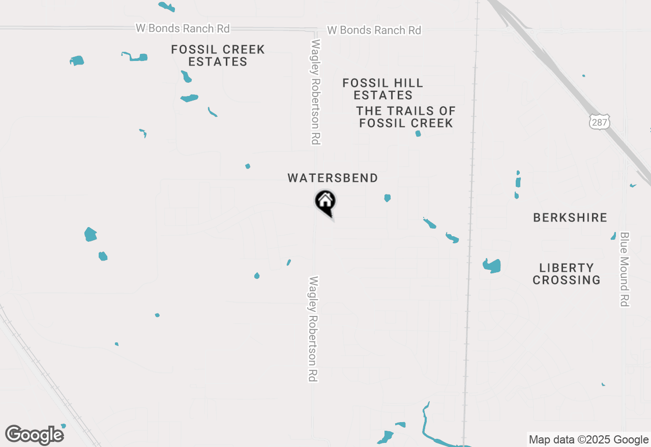 Map of 9908 Chrysalis Drive, Fort Worth, TX 76131