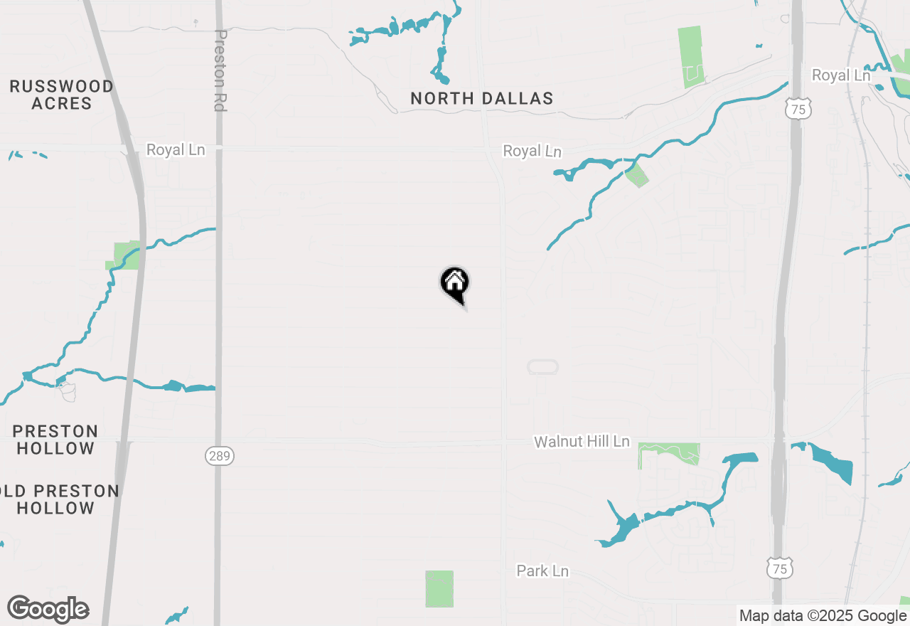 Map of 6707 Meadow Road, Dallas, TX 75230