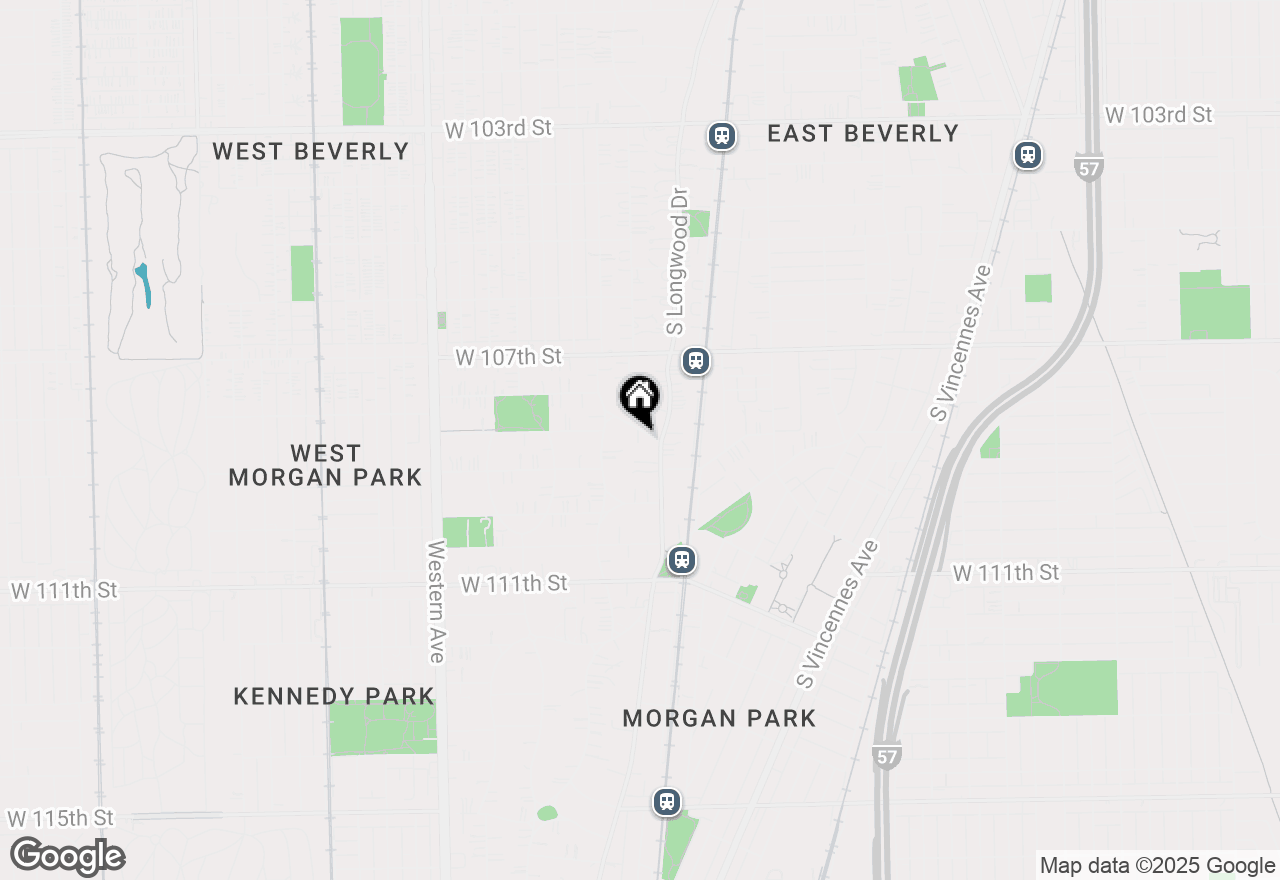 Map of 2023-2027 W 108th Place, Chicago, IL 60643