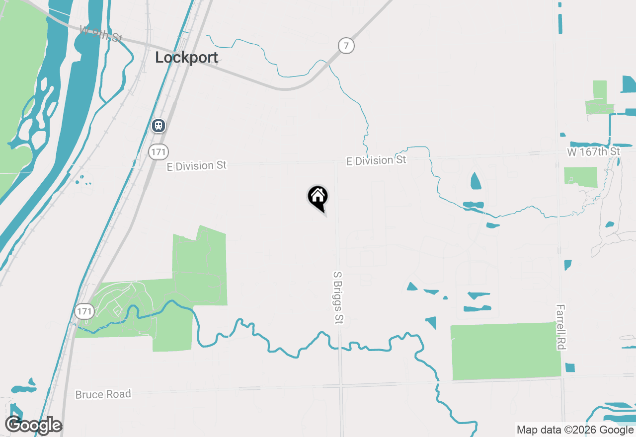 Map of 752 Rosanne Street, Lockport, IL 60441