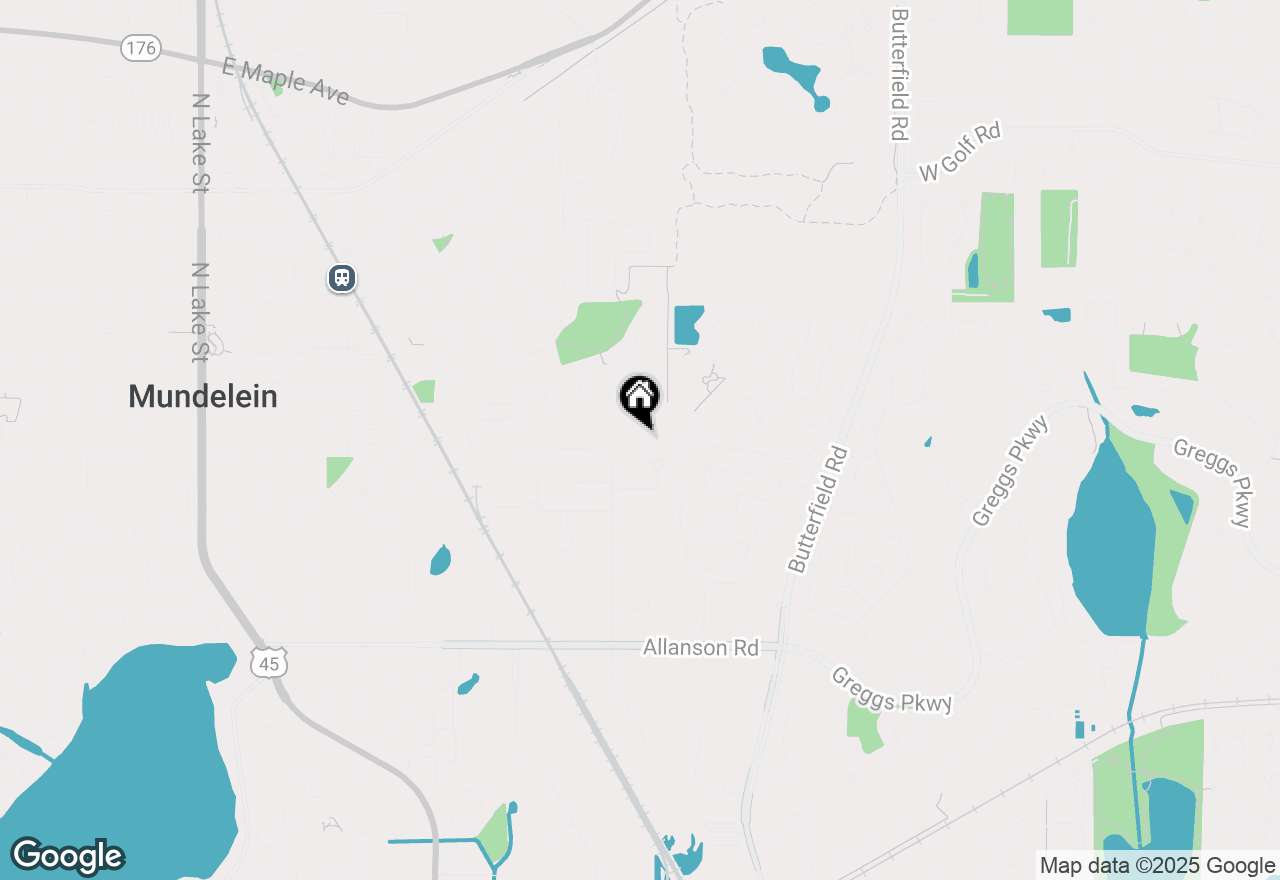 Map of 57 Washington Boulevard #212, Mundelein, IL 60060