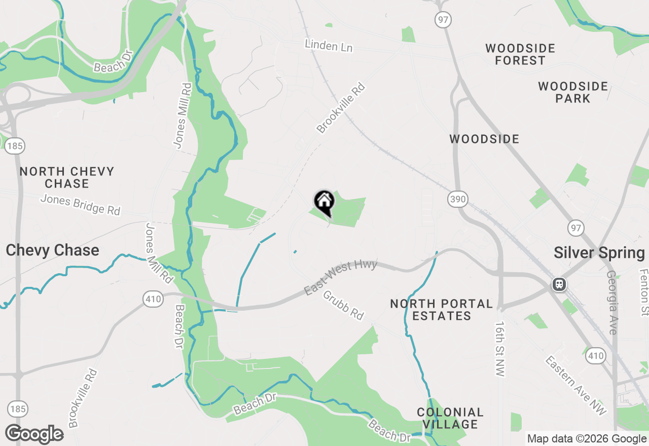 Map of 2311 Spencer Road, Silver Spring, MD 20910