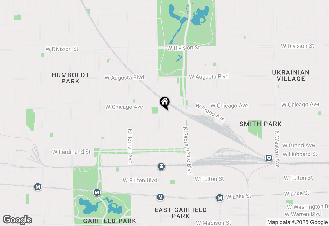 Map of 732 N Troy Street, Chicago, IL 60612