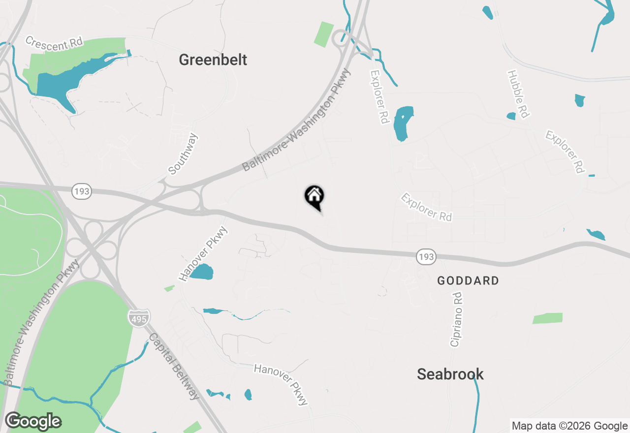 Map of 7548 Mandan Road, Greenbelt, MD 20770