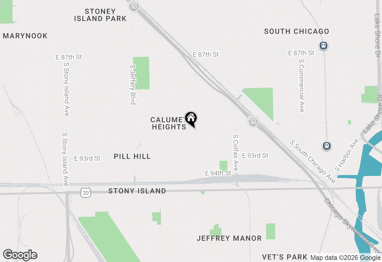 Map of 9126 S Oglesby Avenue, Chicago, IL 60617