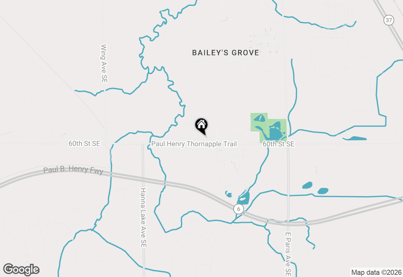 Map of 5978 E Lyn Haven Drive Se, Kentwood, MI 49512