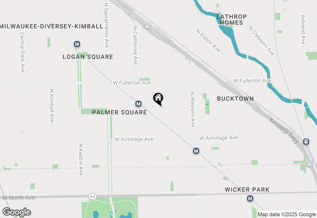 Map of 2149 N Talman Avenue, Chicago, IL 60647