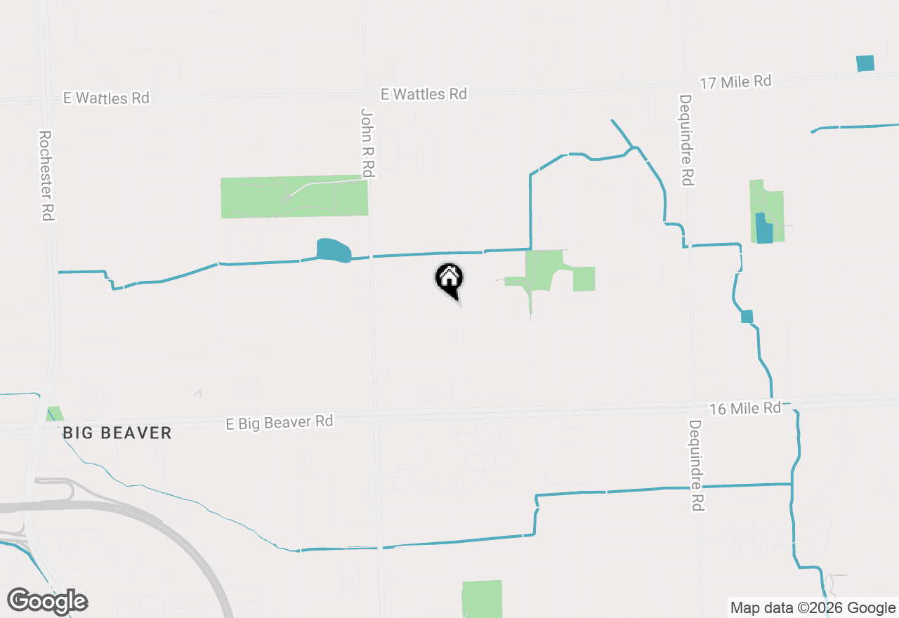 Map of 2268 Academy Drive, Troy, MI 48083
