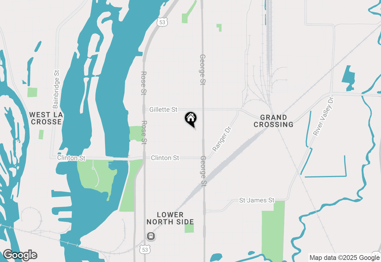Map of 1437 Kane St, La Crosse, WI 54603