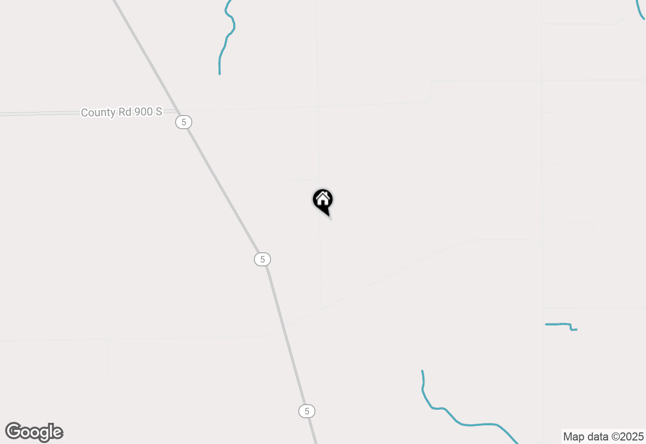 Map of 9513 S 450 W, South Whitley, IN 46787