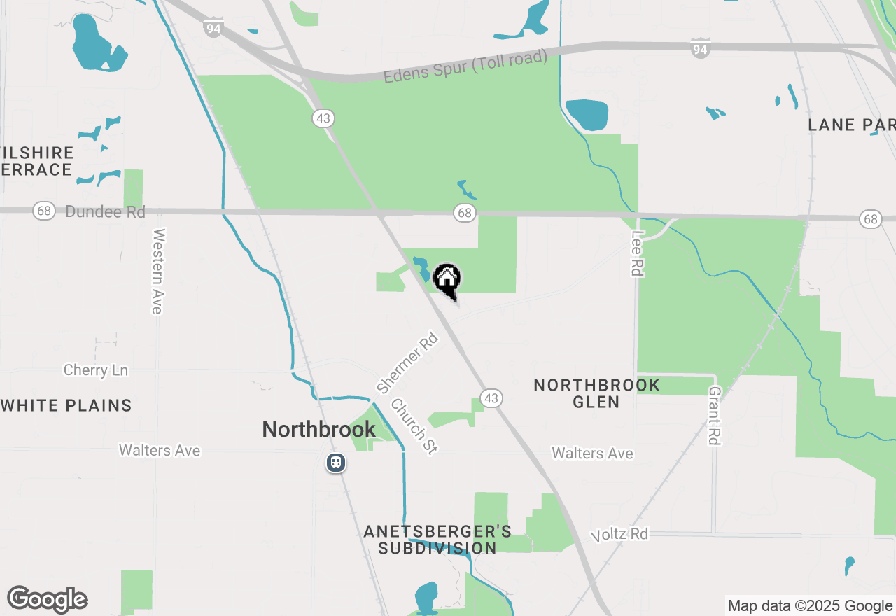 Map of 1088 Shermer Road #307, Northbrook, IL 60062