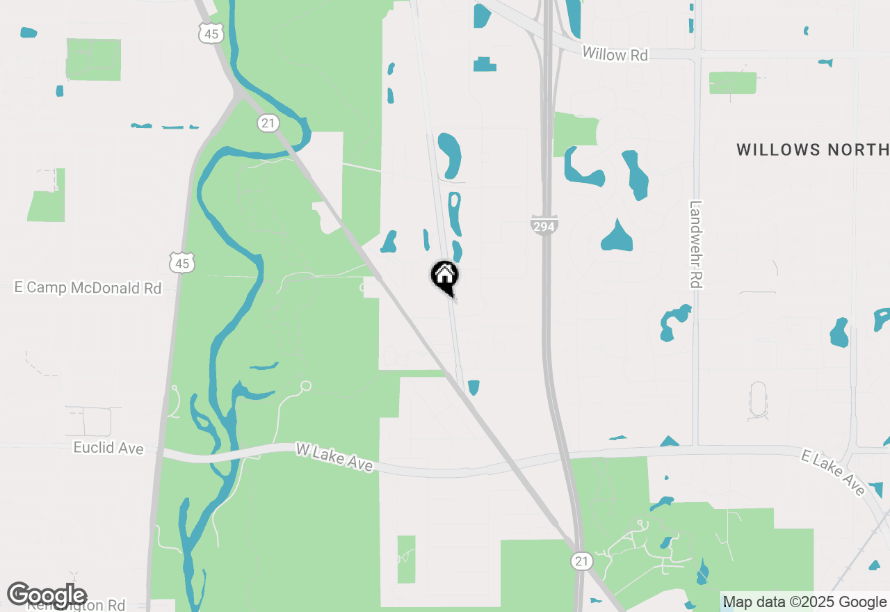 Map of 3222 Sanders Road #3A, Northbrook, IL 60062