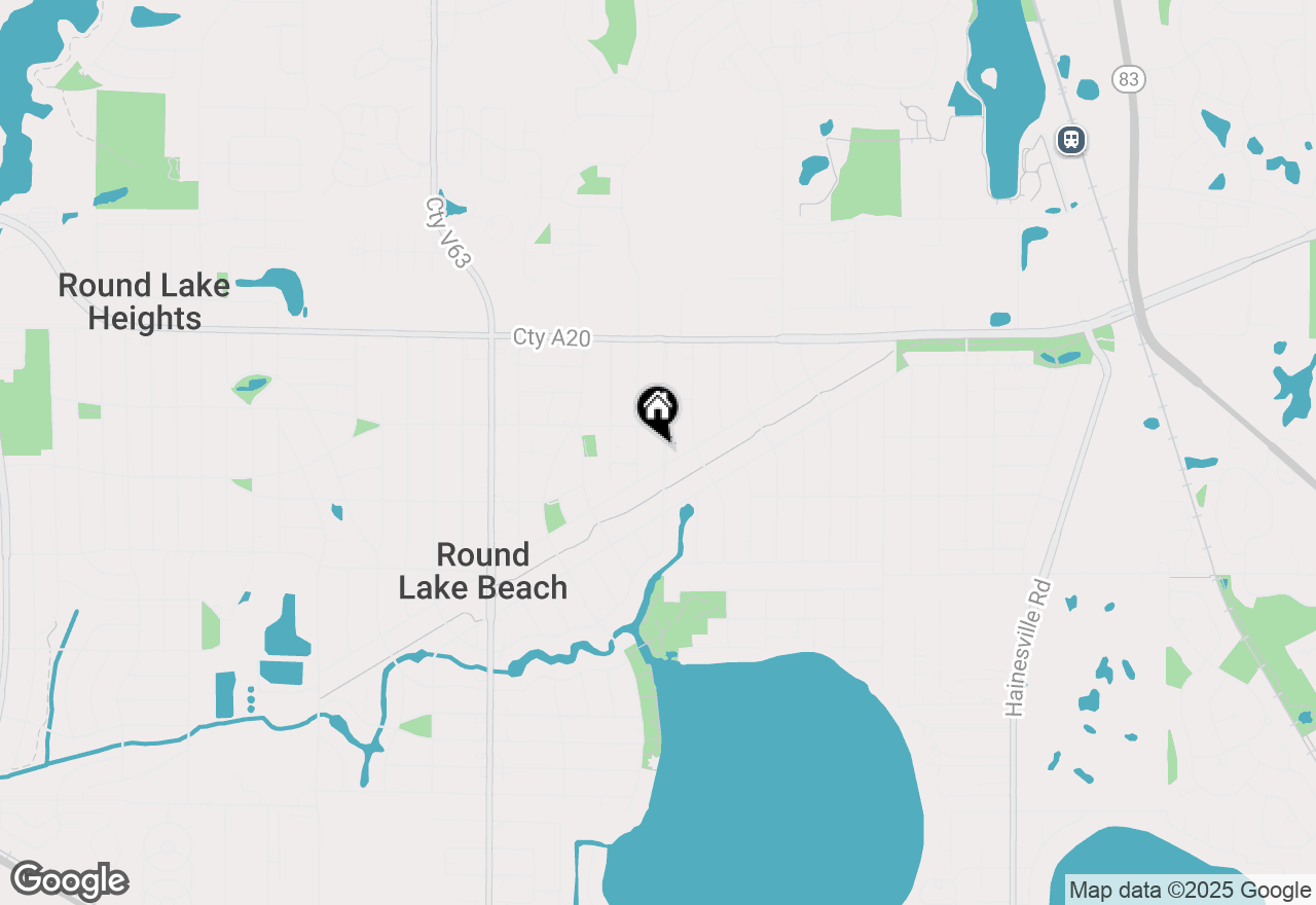 Map of 1502 Round Lake Drive, Round Lake Beach, IL 60073