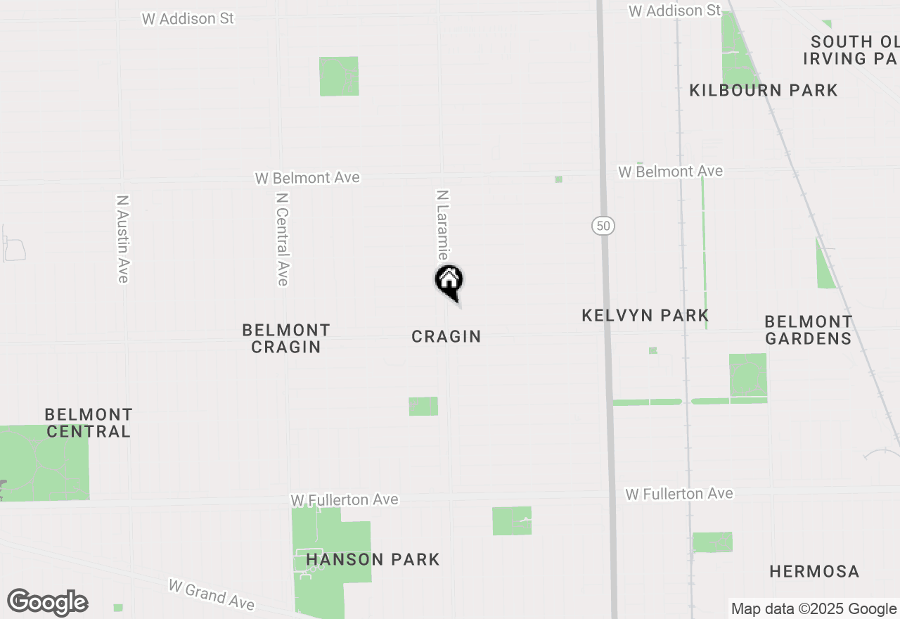 Map of 5154 W Wolfram Street, Chicago, IL 60641