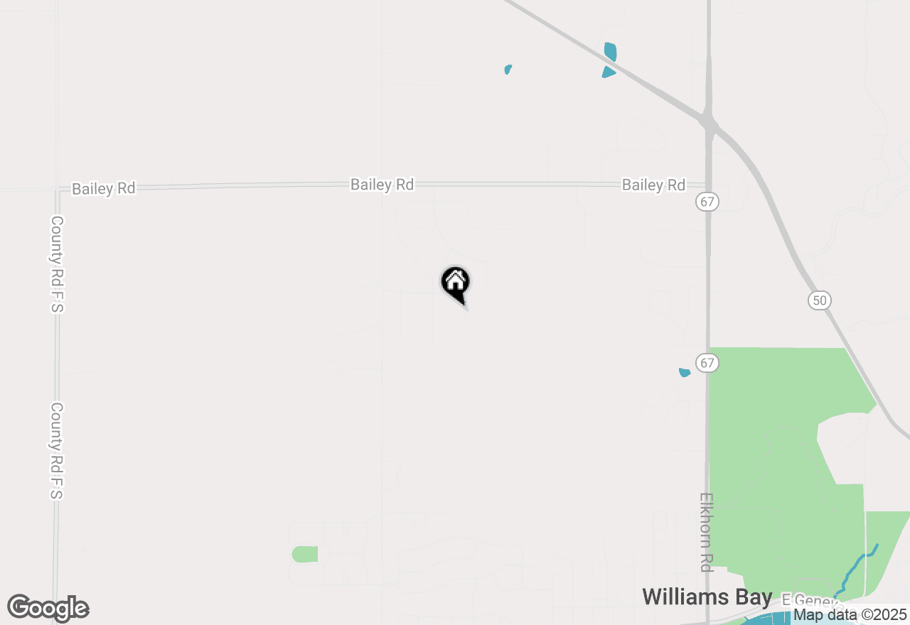 Map of 412 Canterbury Ct #LT153 ADAMS, Williams Bay, WI 53191