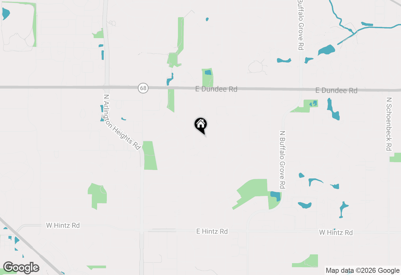 Map of 3209 N Daniels Court, Arlington Heights, IL 60004