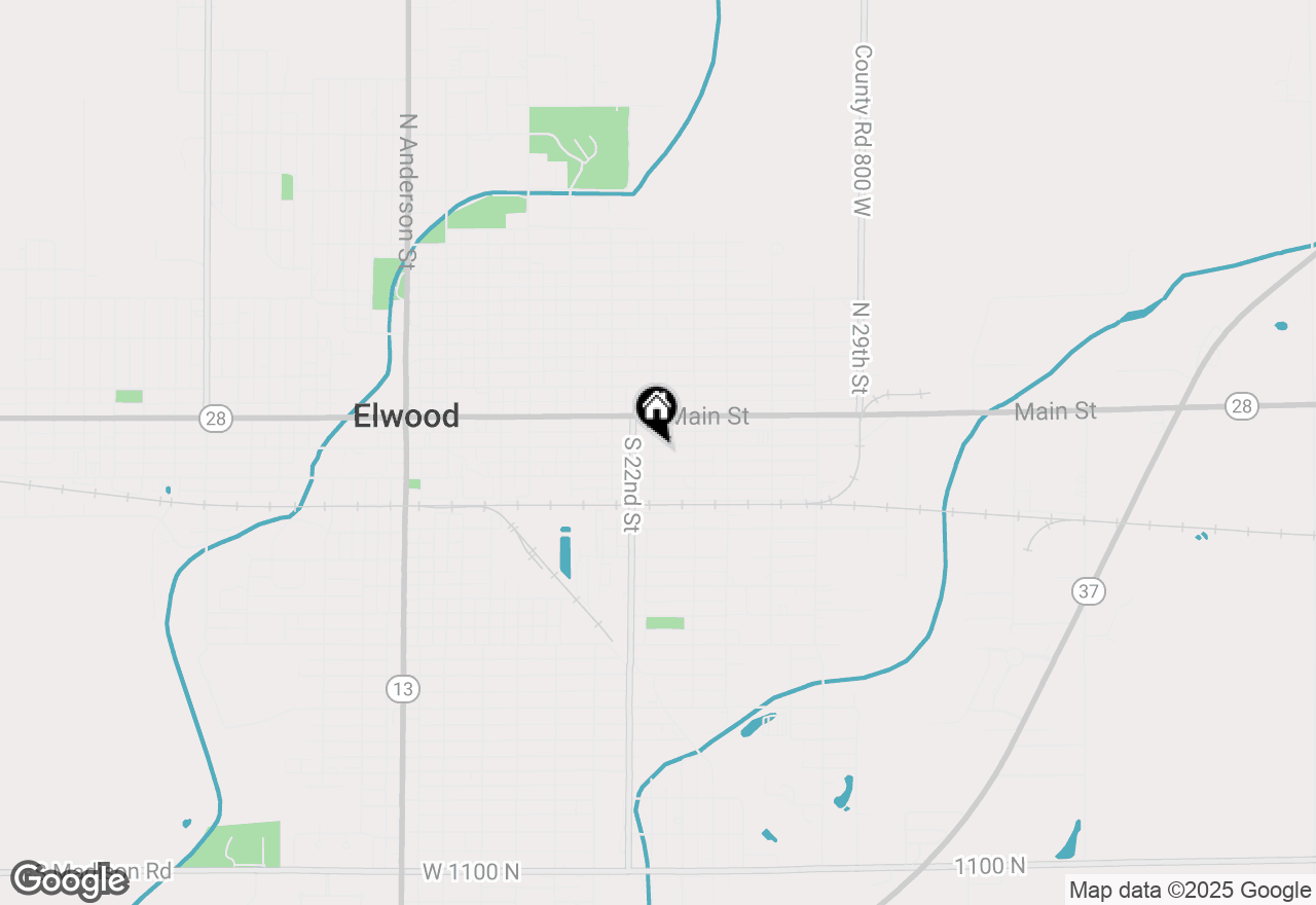 Map of 2301 S A Street, Elwood, IN 46036