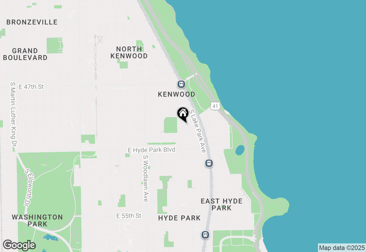 Map of (Address confidential), Chicago, Illinois 60615