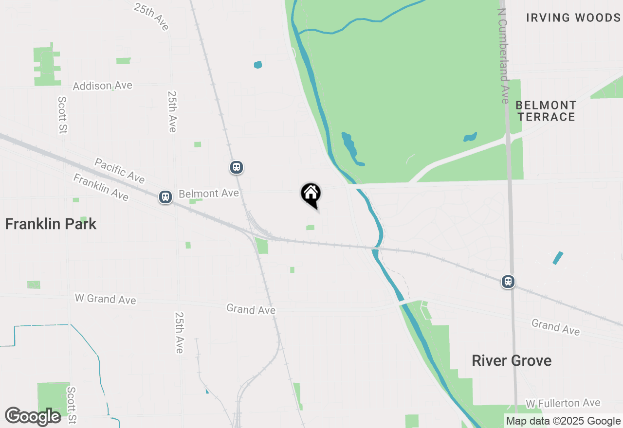 Map of 3104 Maple Street, Franklin Park, IL 60131