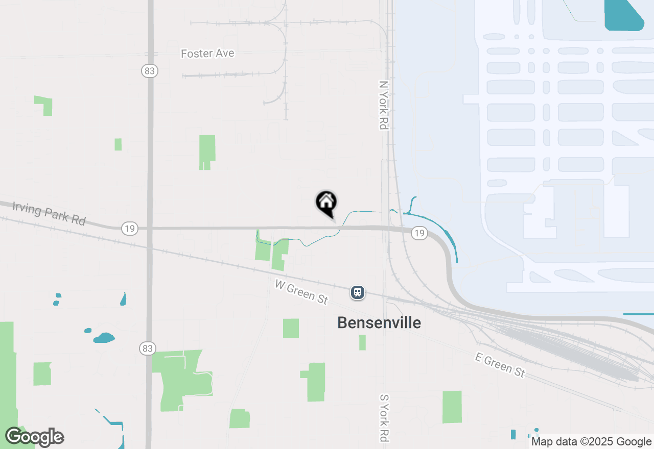 Map of 227-239 W Irving Park Road, Bensenville, IL 60106