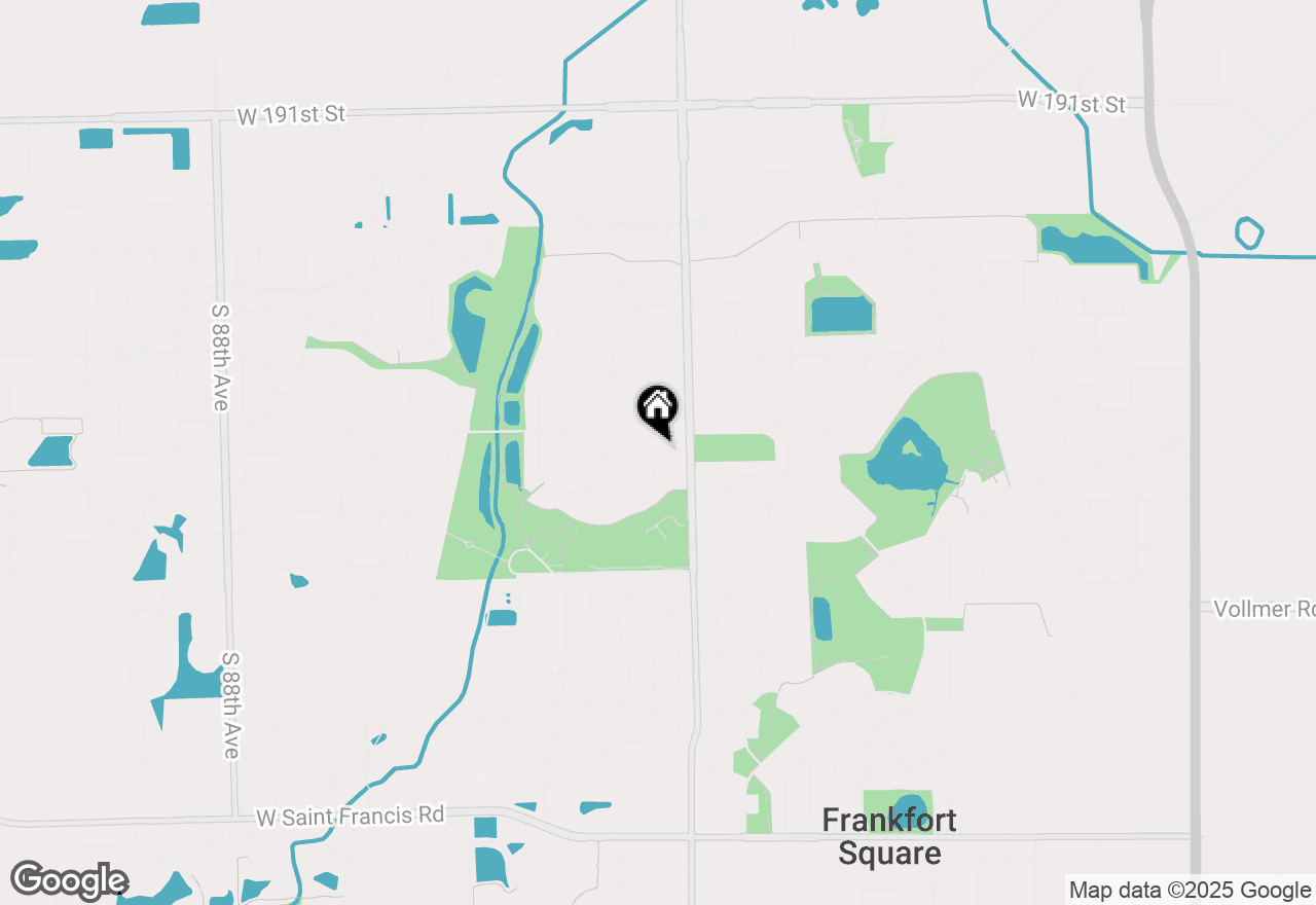 Map of 8031 Stonegate Drive, Tinley Park, IL 60487
