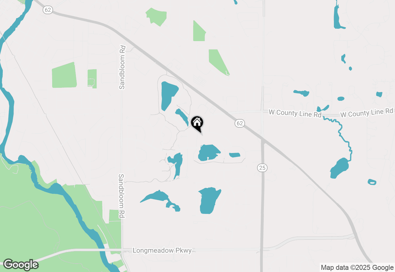 Map of 460 Mahogany Drive, Algonquin, IL 60102