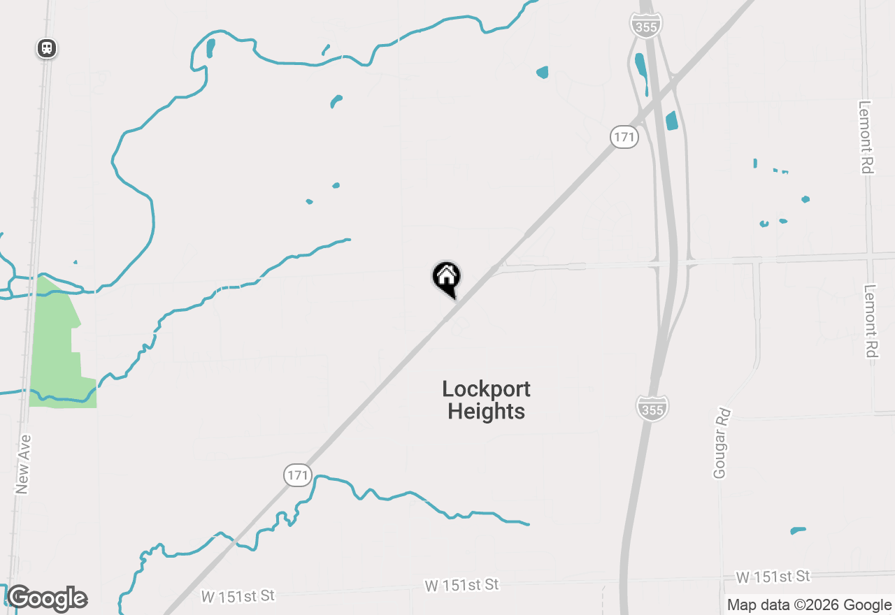 Map of 14407 Boula Avenue, Lockport, IL 60441