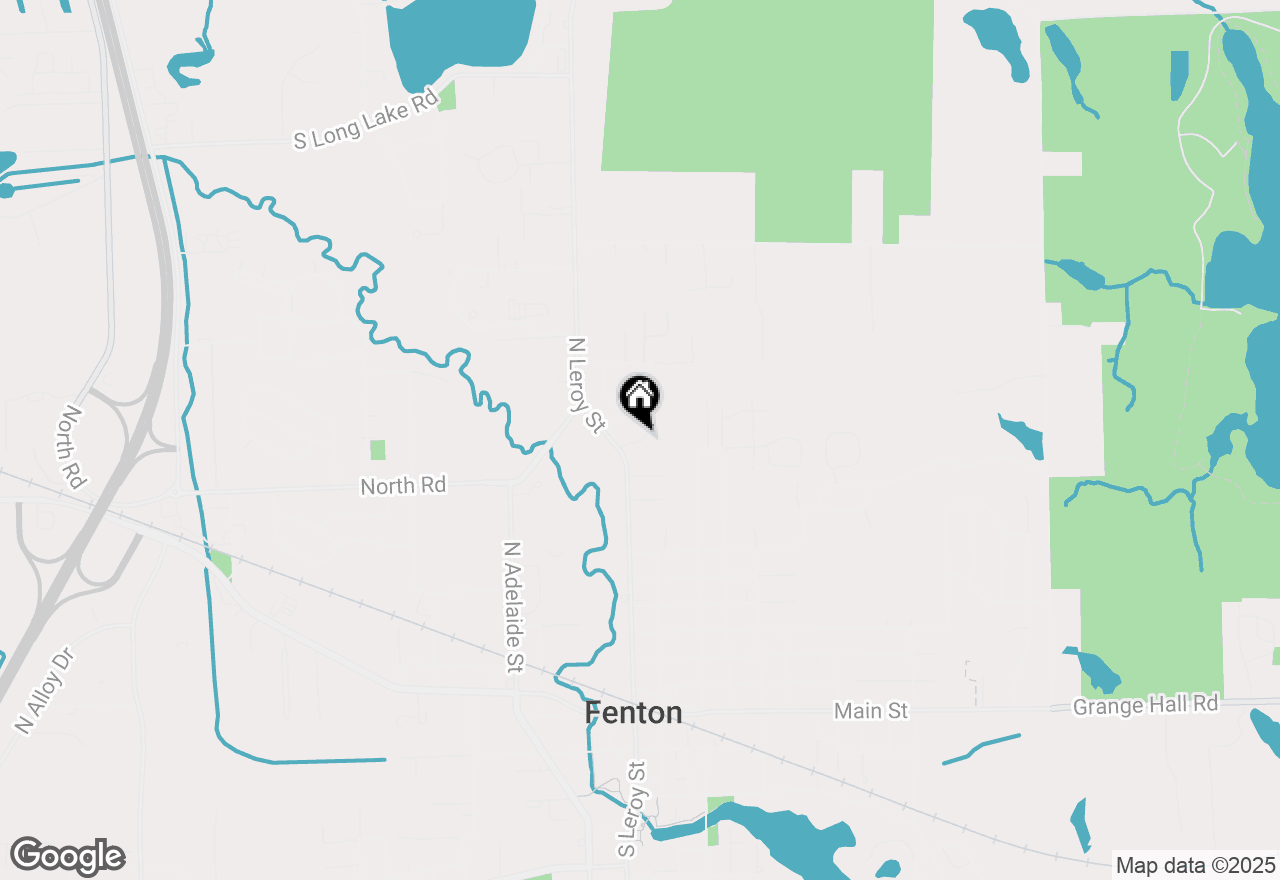 Map of 185 Whispering Pines Drive #9, Fenton, MI 48430