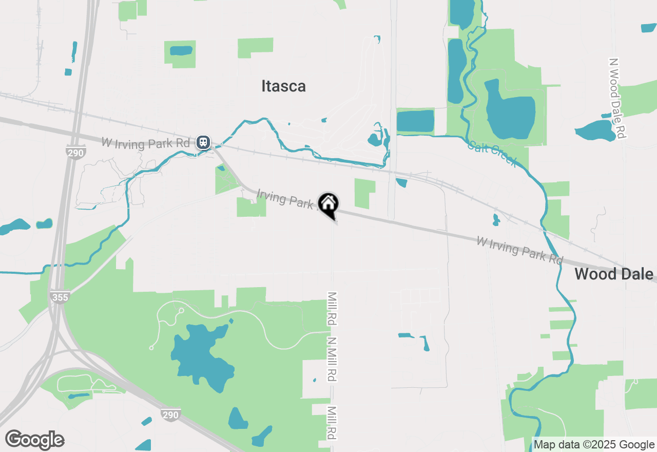 Map of 324 Parkside Avenue, Itasca, IL 60143