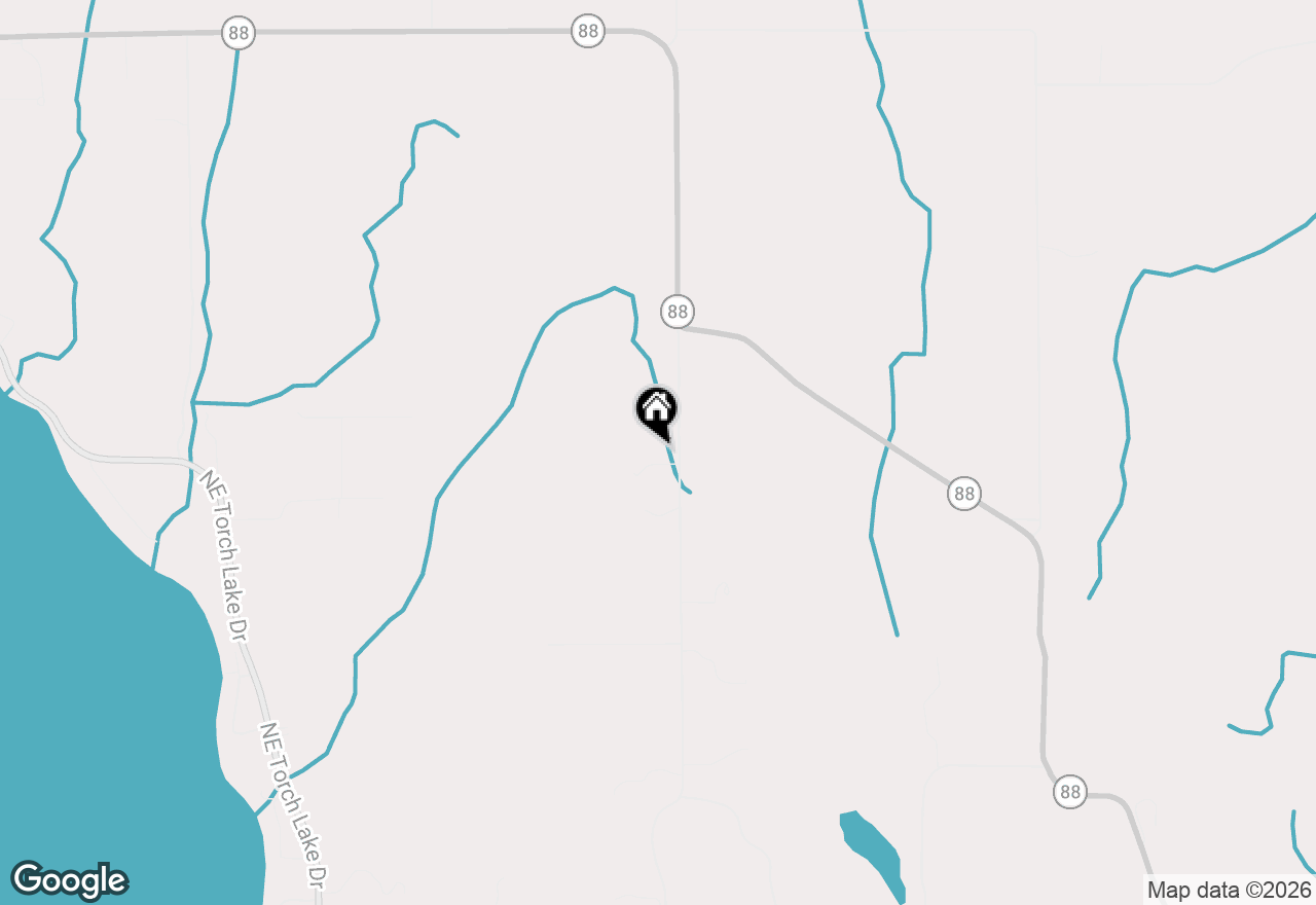 Map of 4135 Shadynook Road, Central Lake, MI 49622