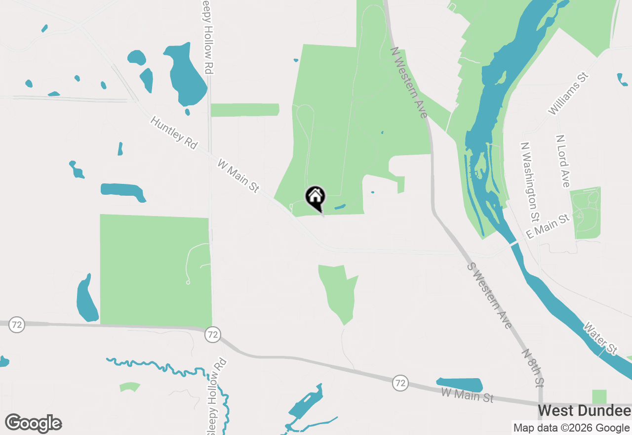Map of 442 Harbor Drive, Carpentersville, IL 60110