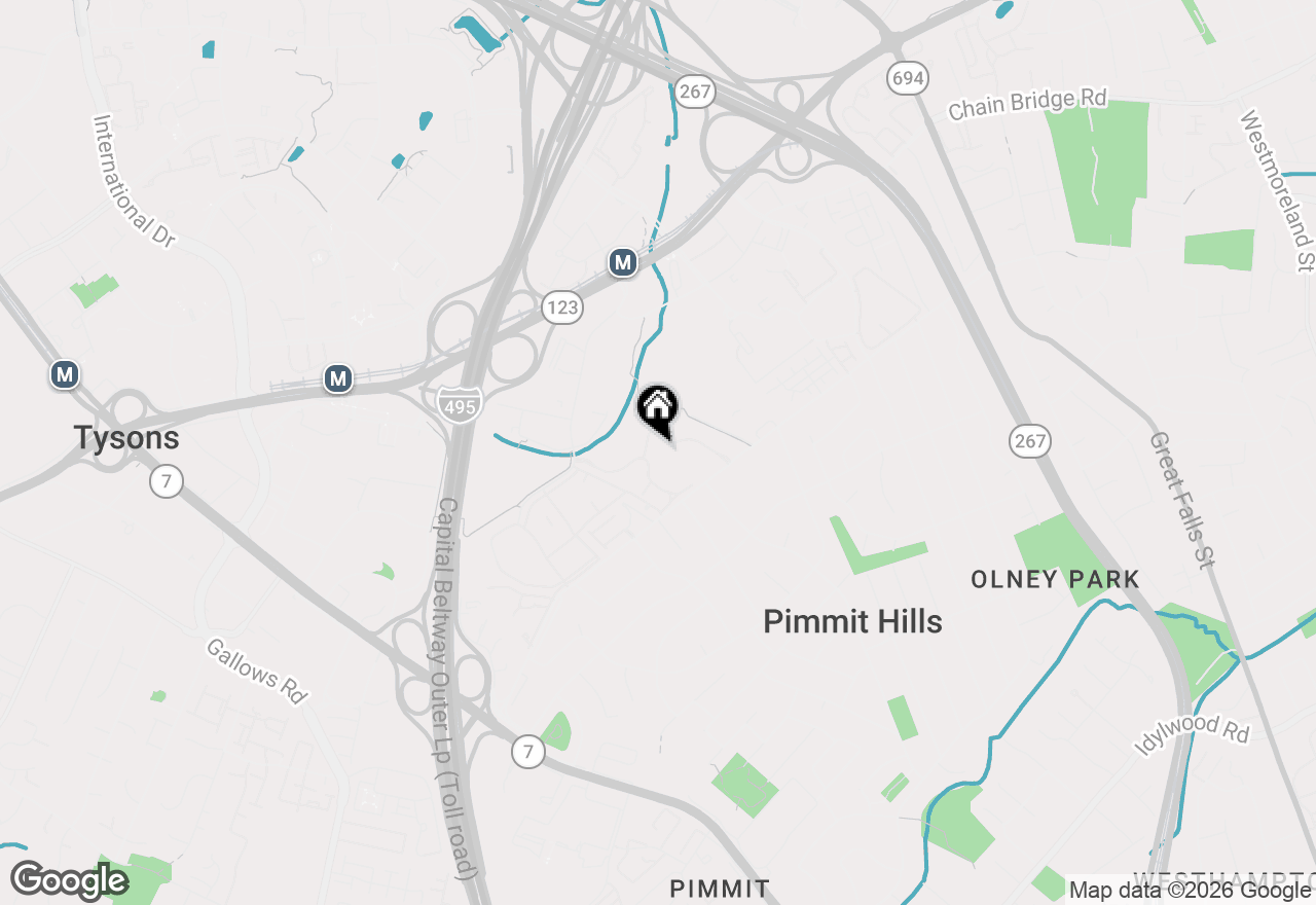 Map of 7721 Tremayne Place #211, Mclean, VA 22102