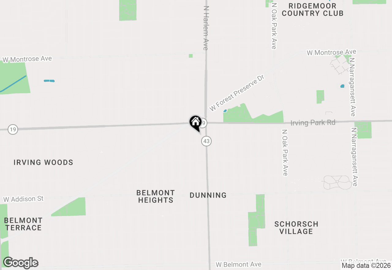 Map of 3924 N Oconto Avenue, Chicago, IL 60634