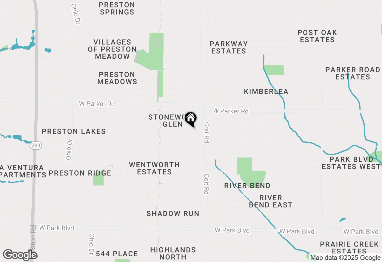 Map of 3008 Chippenham Drive, Plano, TX 75093