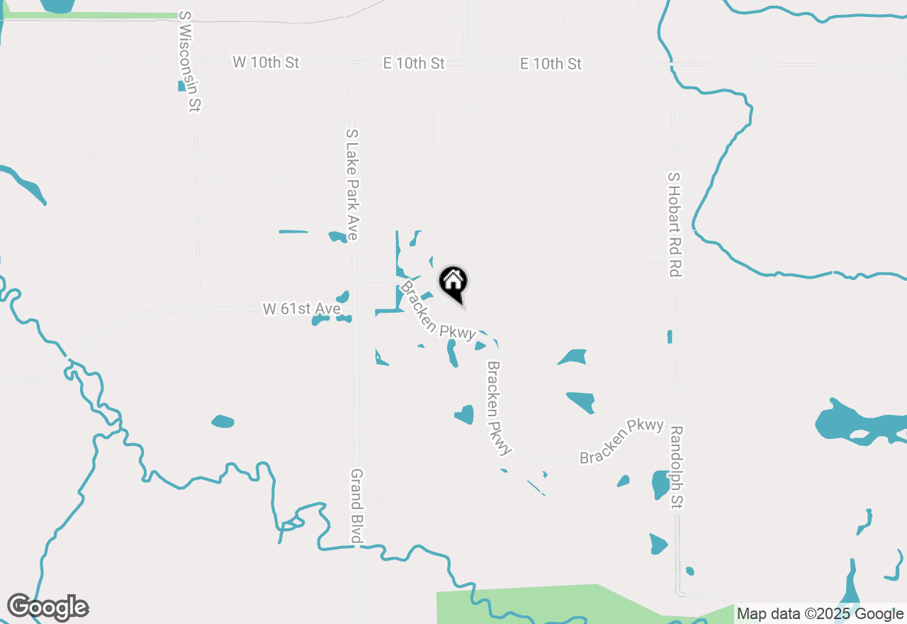 Map of 522 Hidden Oak Drive #4, Hobart, IN 46342