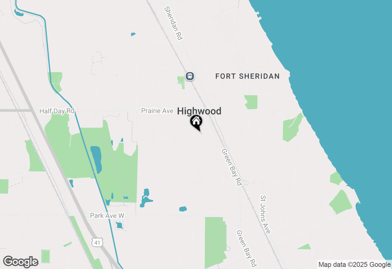 Map of 32 Michigan Avenue #1, Highwood, IL 60040