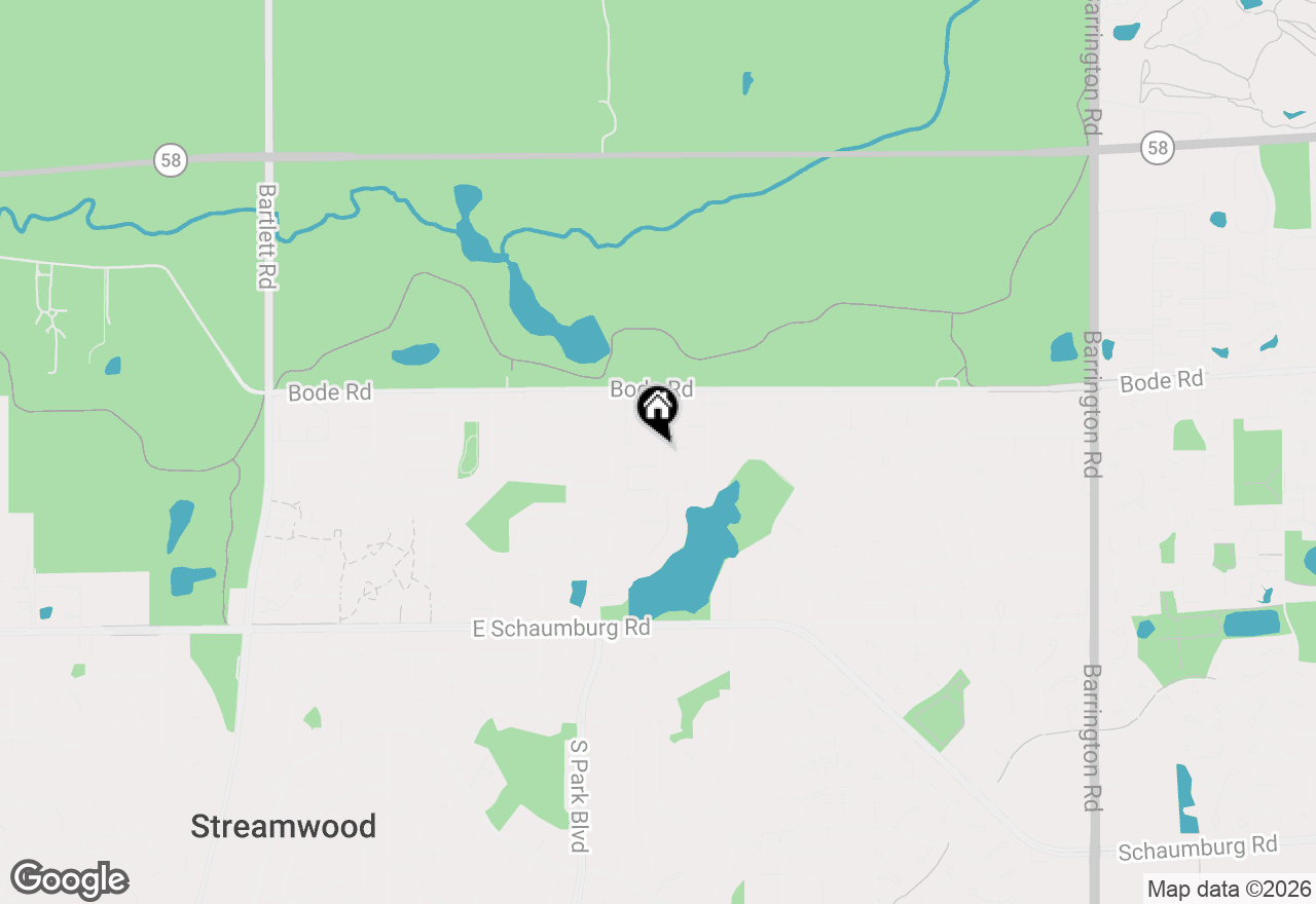 Map of 803 Brook Drive #5, Streamwood, IL 60107