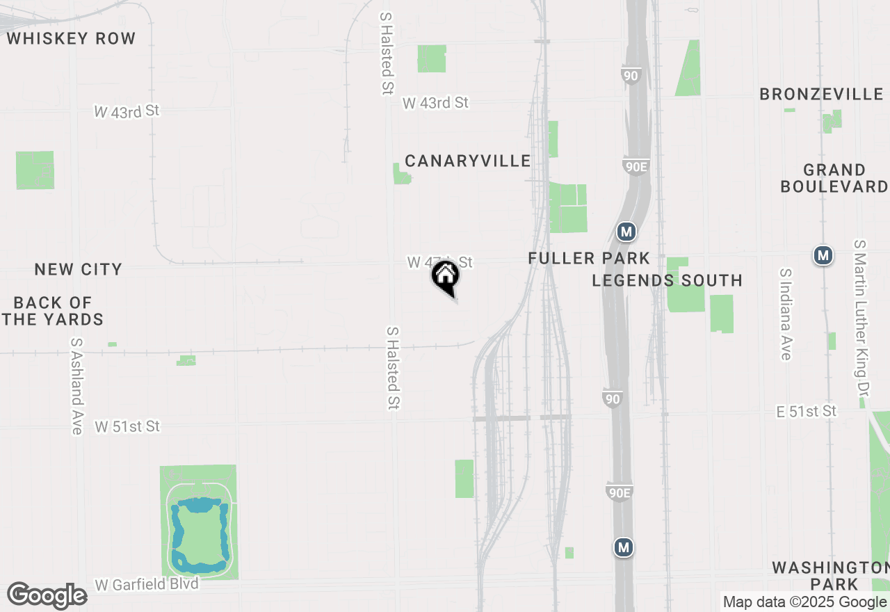 Map of 639 W 48th Street, Chicago, IL 60609