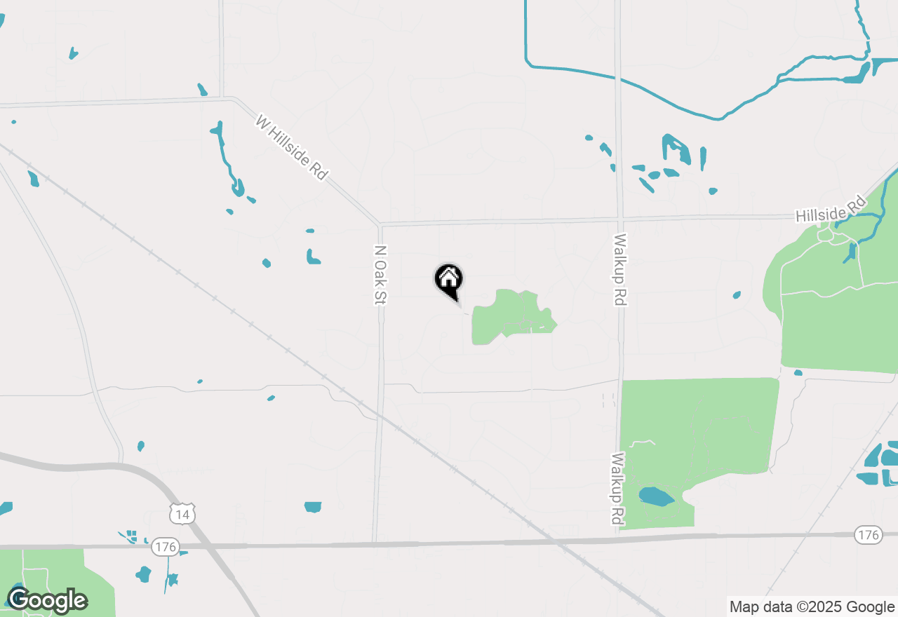 Map of 642 Lochwood Drive, Crystal Lake, IL 60012