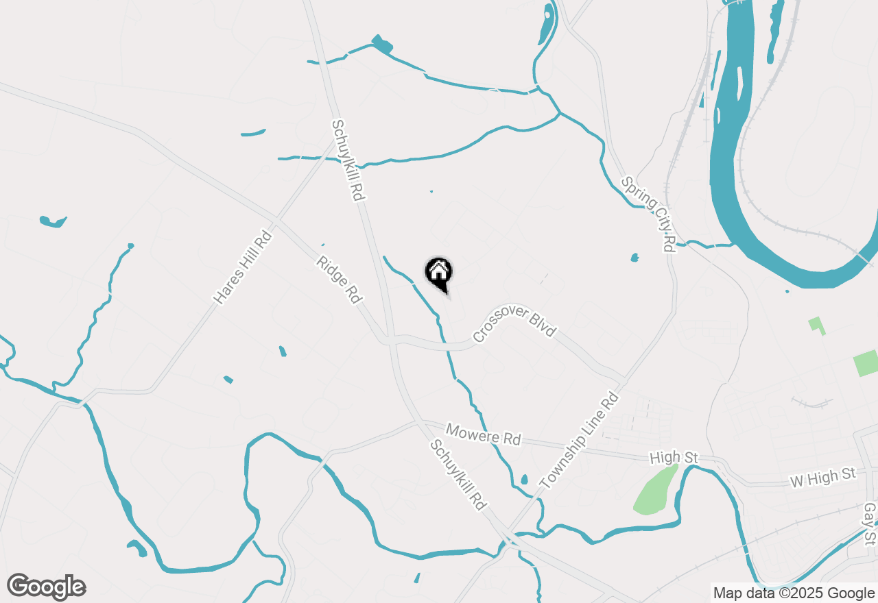 Map of 1011 Iron Works Road, Phoenixville, PA 19460