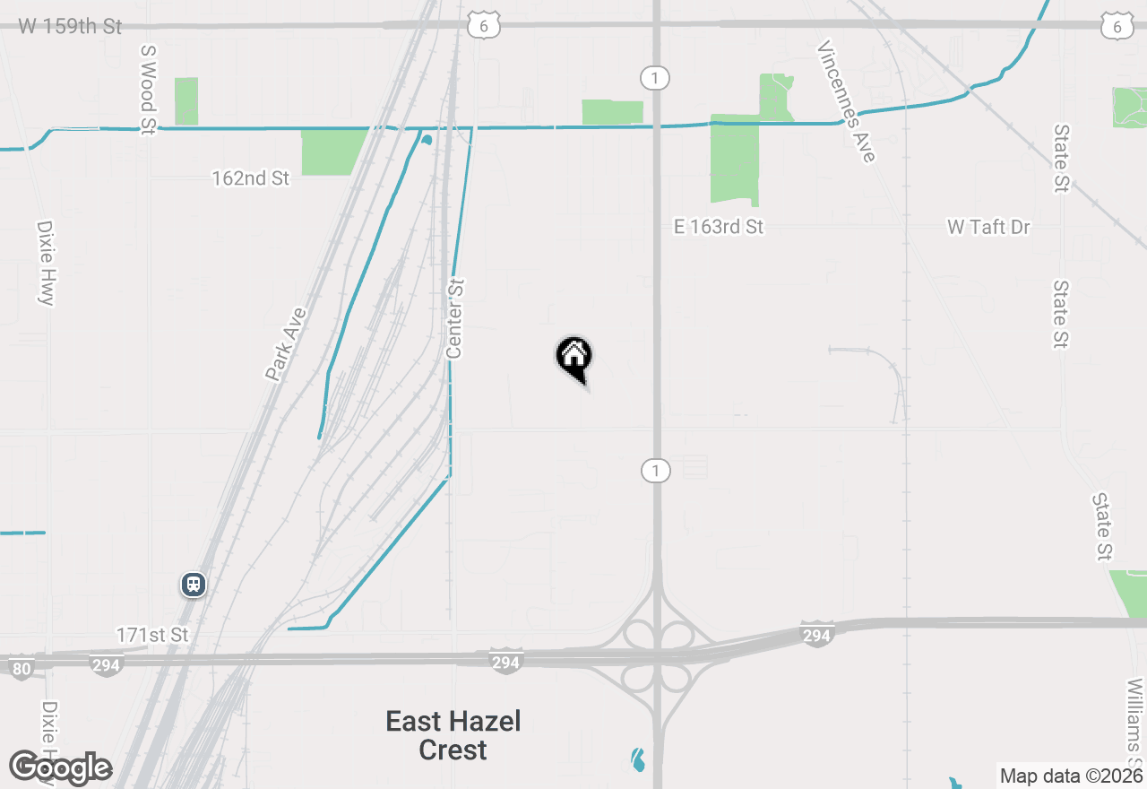 Map of 16604 Finch Avenue, Harvey, IL 60426