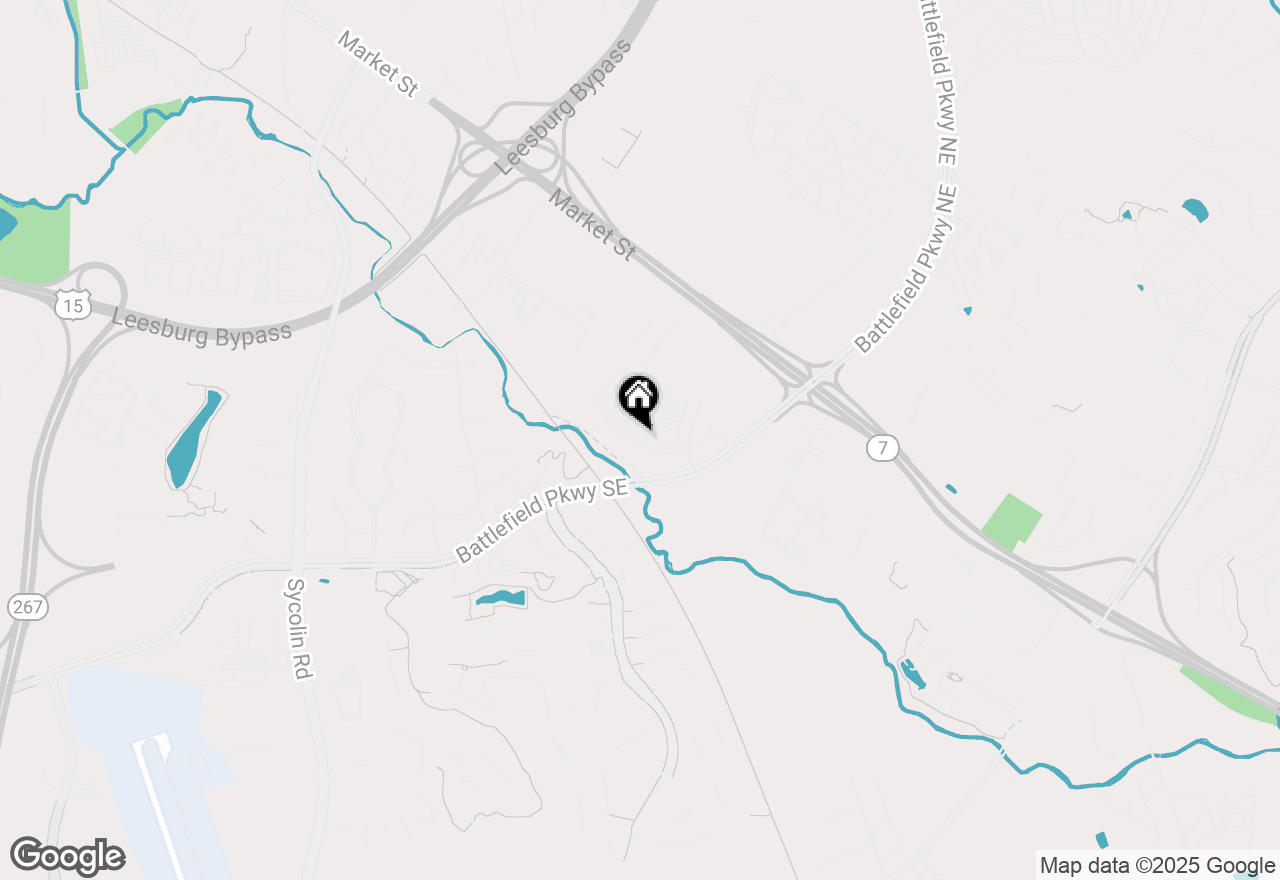 Map of 1059 Venifena Terrace Se, Leesburg, VA 20175